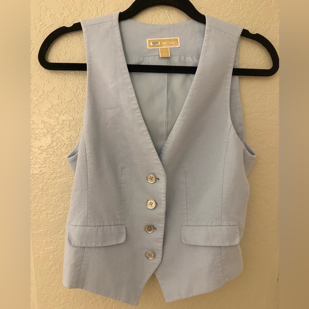 Michael Kors Baby Blue Vest